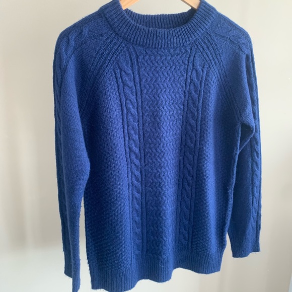 blue knit sweater Joe Fresh - Picture 1 of 5
